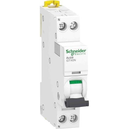 Schneider Electric Miniaturní jistič, rozsah: Acti9 iDT40N 1pólový 40A vypínací výkon 10 kA, rozsah: Acti9 500 V dc