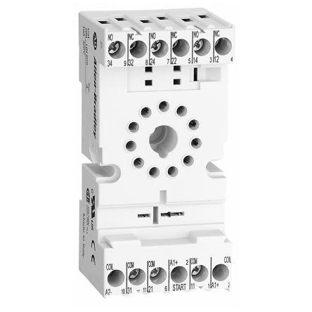 Allen Bradley Objímka relé pro Relé 700-HA 11 300V 700-HN Lišta DIN