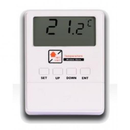 Bezdrátový termostat / detektor k GSM alarmu Alabastr 433MHz TD-01