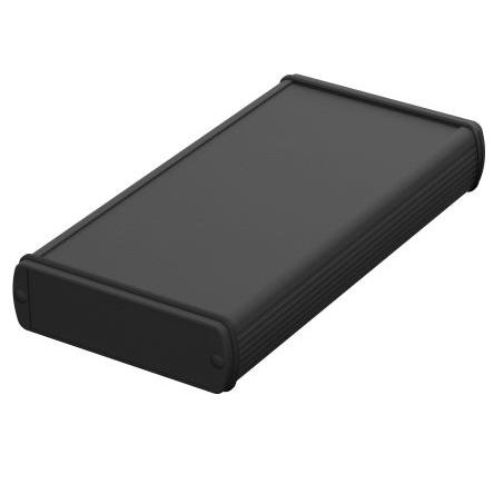 Bopla Univerzální skříň, řada: Alubos (Set) IP65 Stíněné barva Černá barva Černá Hliník 106 mm 32 mm 32 mm