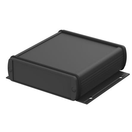 Bopla Univerzální skříň, řada: Alubos (Set) IP65 Stíněné S přírubou barva Černá barva Černá Hliník 106 mm 32 mm 32 mm