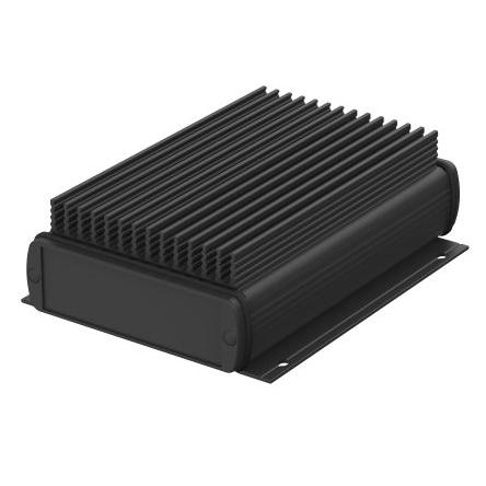 Bopla Univerzální skříň, řada: Alubos (Set) IP65 Stíněné S přírubou barva Černá barva Černá Hliník 106 mm 32 mm 32 mm
