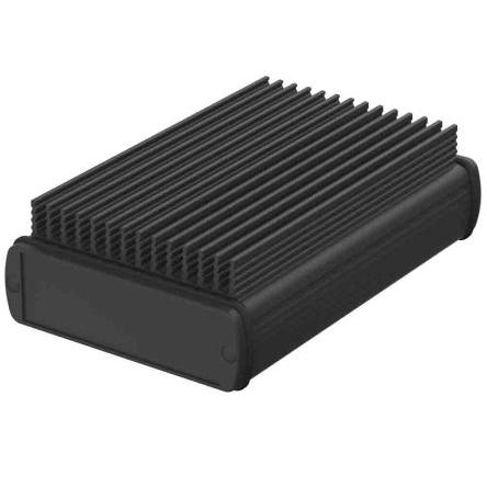 Bopla Univerzální skříň, řada: Alubos (Set) IP65 Stíněné barva Černá barva Černá Hliník 106 mm 32 mm 32 mm