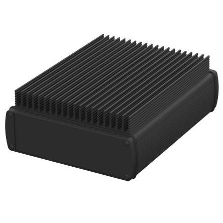 Bopla Univerzální skříň, řada: Alubos (Set) IP65 Stíněné barva Černá barva Černá Hliník 169 mm 52 mm 52 mm