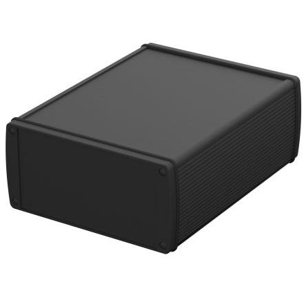 Bopla Univerzální skříň, řada: Alubos (Set) IP65 Stíněné barva Černá barva Černá Hliník 169 mm 82 mm 82 mm