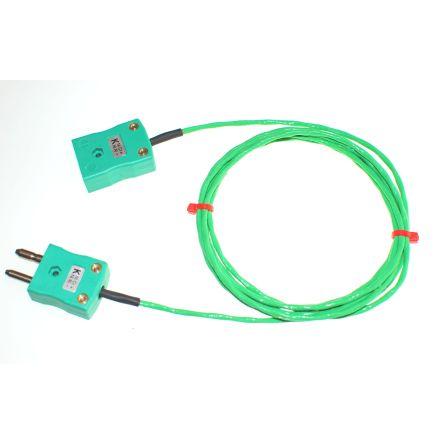 RS PRO Termočlánkový kabel/prodlužovací kabel, řada: XQ K 260 °C Perfluoralkoxyalkan 10 m Stíněný, prameny vodičů: 7 x