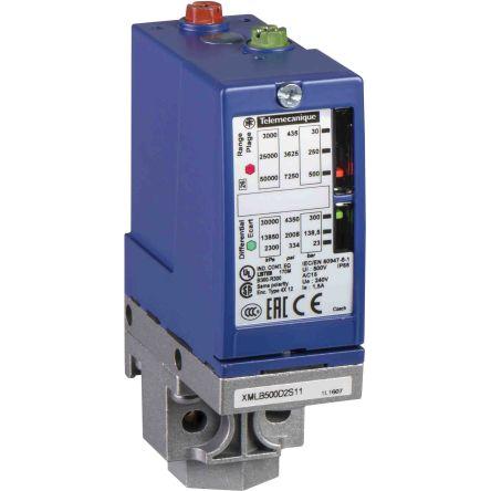 Telemecanique Sensors Tlakový spínač, řada: XMLB 30 bar IP66 500 bar