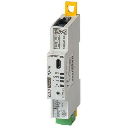 Elektroměr, řada: DIRIS Digiware Elektroměr výška číslice 85 mm, výška výřezu: 100 mm, šířka výřezu: 18 mm Socomec