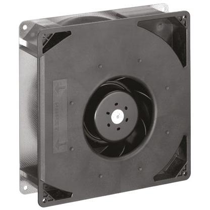 ebm-papst Odstředivý ventilátor, řada: RG 160 N Odstředivý, průtok vzduchu: 209 m³/h 24V dc DC 220 mm 220mm 56 mm