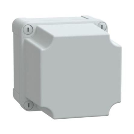 Schneider Electric Nástěnná krabice, řada: PanelSeT IP66 ABS Šedá 116 mm 116 mm 133 mm