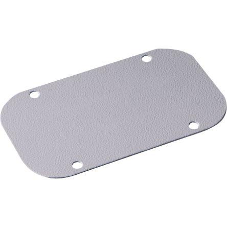 Schneider Electric Průchozí deska, délka: 130 mm Epoxidový polyesterový prášek x 445mm CRNG, Spacial S3D, Ocel, Těsnění: