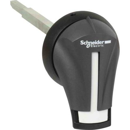 Otočná klika Šedá, Černá, řada: TeSyS GS, pro použití s: GS 32-63A, délka: 15 mm IP55 Schneider Electric