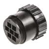 Kulatý konektor, počet kontaktů: 7, Kabel, velikost: Standard TE Connectivity, pohlaví kontaktu: Vnitřní, orientace