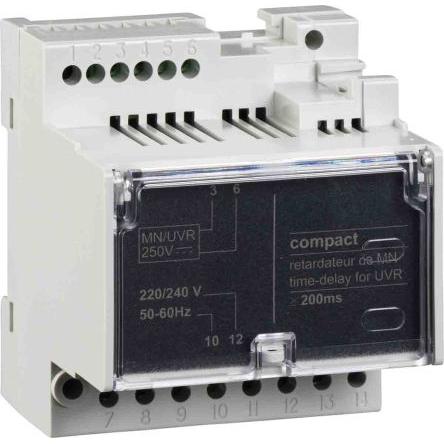 Schneider Electric Časovací relé, řada: ComPacT NSX 240 V dc 240V ac