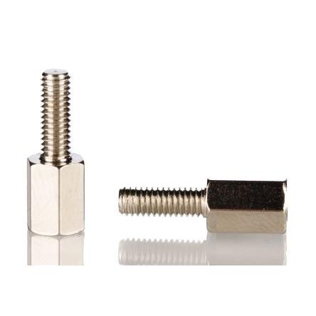 Distanční vložka M3 Šestihranný 6 mm, Mosaz 8 mm M3 RS PRO