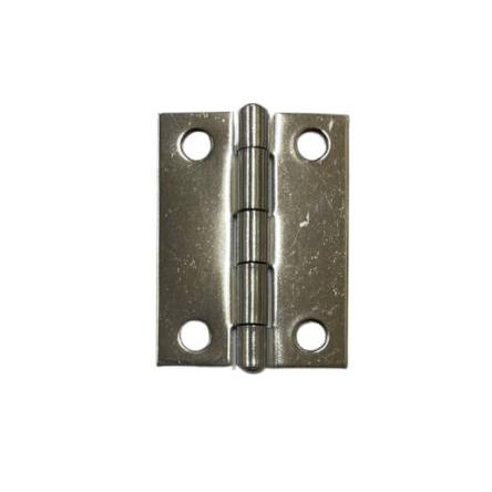 Kloubový závěs Výkyvné Patka, Nerezová ocel Kloub Šroubová, délka: 50 mm x 38mm x 1.2 mm RS PRO