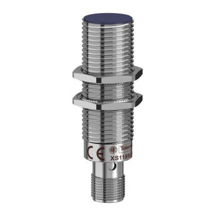 Telemecanique Sensors Indukční bezdotykový snímač XS118BLPBM12 Válec se závitem M18 x 1 200mA XS1 IP67 PnP 1.2 kHz 5 mm