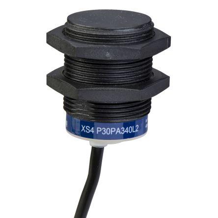 Telemecanique Sensors Indukční bezdotykový snímač XS4P30PA340L2 Válec se závitem M30 x 1.5 200mA dc XS4 IP68 PnP 1 kHz