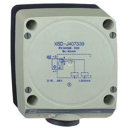 Telemecanique Sensors Indukční bezdotykový snímač XSDH603629 Blok PG13.5 20mA XS IP67 4 až 20 mA 40 mm 24 V dc