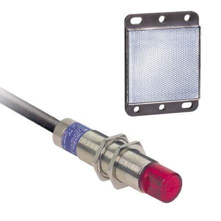 Telemecanique Sensors Fotoelektrický snímač, řada: XU9 LED Válcový Kabel, výstup: Diskrétní Polarizovaný retro odraz