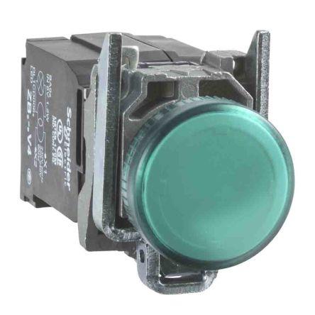 Schneider Electric Kontrolka, řada: Harmony Zapuštěná montáž LED Zelená, průměr výřezu: 22 mm IP69K, IP69, IP66, IP67