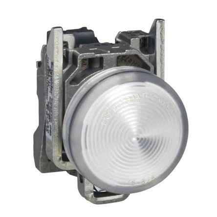 Schneider Electric Kontrolka, řada: Harmony Upevňovací otvor LED Bílá, průměr výřezu: 22 mm IP65 Kulatý 24V