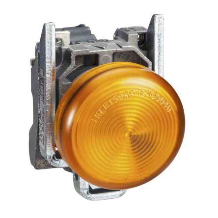 Schneider Electric Kontrolka, řada: Harmony Upevňovací otvor LED Žlutá, průměr výřezu: 22 mm IP40, IP65 Kulatý 24V