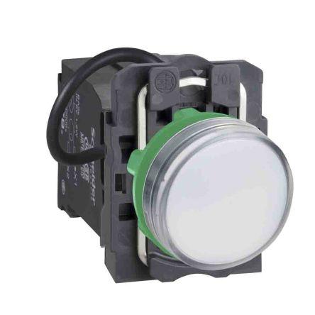 Schneider Electric Kontrolka, řada: Harmony Zapuštěná montáž LED Bílá, průměr výřezu: 22 mm IP67, IP66, IP69, IP69K