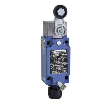 Telemecanique Sensors XCKJ Páka s válečkem Koncový spínač 1 NO, 2 NC IP66 Slitina zinku 240V ac 1.5A