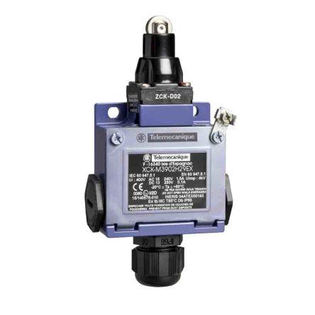 Telemecanique Sensors OsiSense ATEX D Plunžr s válečkem Koncový spínač 1 NO, 2 NC IP66 Slitina zinku 240V ac 1.5A