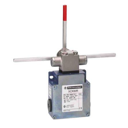 Telemecanique Sensors OsiSense XC Tyč Koncový spínač 2 x (2 NC) IP66 Slitina zinku 240V ac 3A