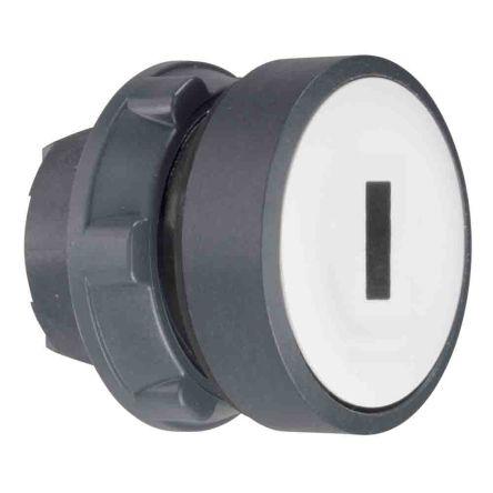 Schneider Electric Hlava tlačítka, řada: Harmony Bílá Okamžité, průměr výřezu: 22 mm IP69K, IP67, IP66
