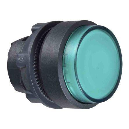 Schneider Electric Hlava tlačítka, řada: Harmony Zelená Okamžité, průměr výřezu: 22 mm IP69K, IP67, IP66