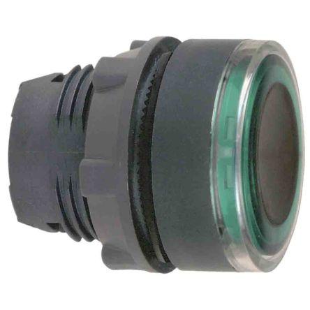 Schneider Electric Hlava tlačítka, řada: Harmony Zelená Okamžité, průměr výřezu: 22 mm IP66, IP67, IP69K