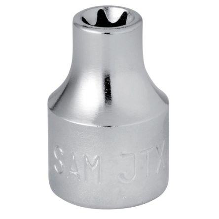 Nástrčkový klíč 12.7 mm pohon 10 mm Šestihran Šestihran, celková délka: 80mm SAM