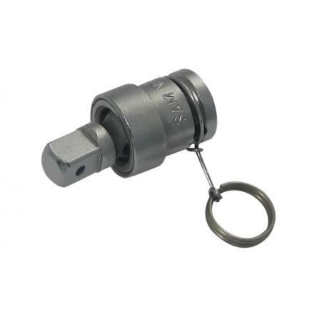 Nástrčný kloub Spona 12.7 mm Čtvercový, celková délka: 62mm SAM