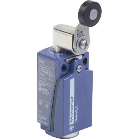 Telemecanique Sensors OsiSense XC Páka s válečkem Koncový spínač 1 NO/1 NC IP66, IP67 Slitina zinku 240V ac 3A