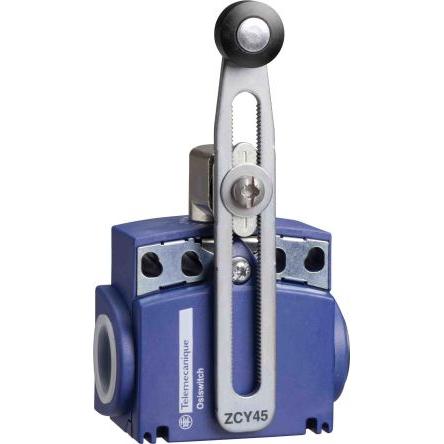 Telemecanique Sensors OsiSense XC Páka s válečkem Koncový spínač 1 NO/1 NC IP66, IP67 Plastové 240V ac 3A