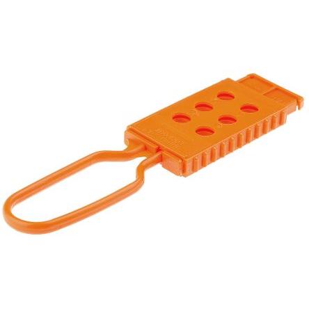 Brady, Blokovací petlice Oranžová, Nylon Uzamčení 9 mm