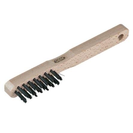 SAM 175 mm 3řadý Drátěný kotouč Ocel, Čištění kovových povrchů