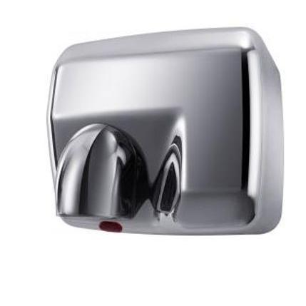 RS PRO Osoušeč rukou Automatické Ocel 2.3 kW Chromová 208 mm x 237 mm, šířka: 270mm