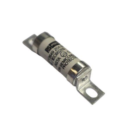 Pojistka se šroubovými vývody 20A F RS PRO 63.5 mm 690 V ac, 350V dc