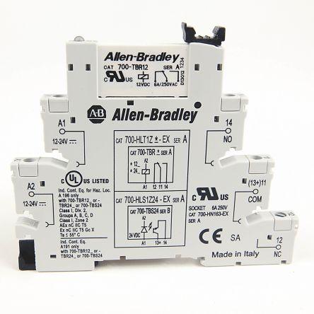 Allen Bradley Reléový modul rozhraní 24V dc Lišta DIN 700-HL