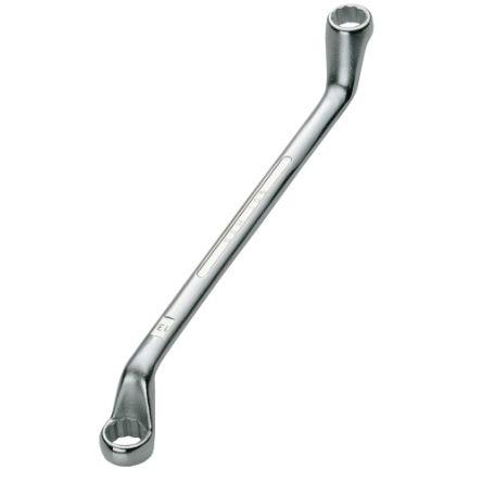 Zahnutý očkový klíč 30 x 32 mm NE, celková délka: 360mm SAM