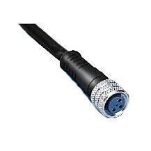 Kabel ovladače snímače, A: Vnitřní, A: M8 3, B: Bez koncovky, B: Vnější, 30V 3, IP67, řada: 120027 Brad from Molex 1 m