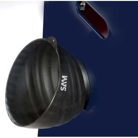 Magnetizovaná vertikální mísa, Kov, hmotnost: 450 g 150mm, délka: 135 mm, výška: 135 mm SAM