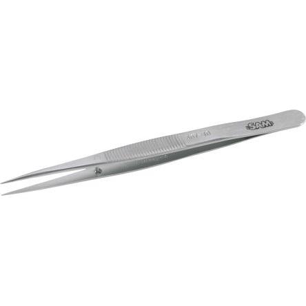 Pinzeta, celková délka: 110mm Antimagnetický, Nerezová ocel SAM