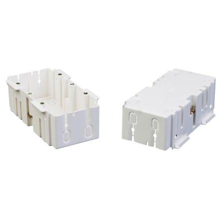 Zásuvková krabice kabelového kanálu Polyvinylchlorid RS PRO 45 mm 130mm