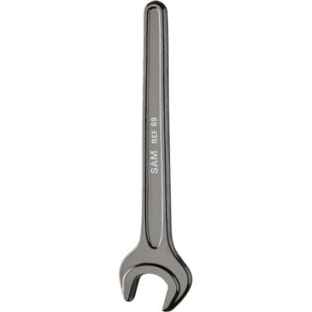 Jednoduchý otevřený klíč Metrické, celková délka: 231mm SAM