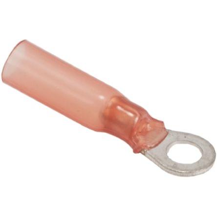 Očková koncovka, řada: DuraSeal, pokovení: Cín, M5, Červená, 125 °C, min. AWG: 22 AWG, max. AWG: 18 AWG, Izolované, -55